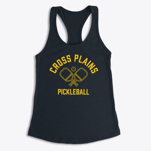 Cross Plains South Carolina Pickleball Women's Racerback Tank