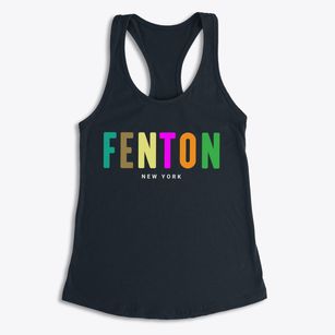 Fenton New York Color Pop Women's Racerback Tank