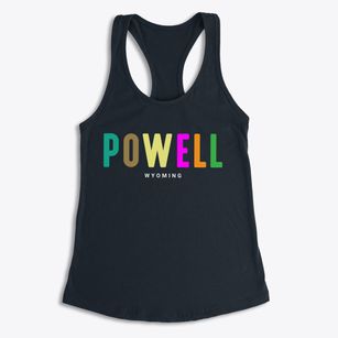 Powell Wyoming Color Pop Women's Racerback Tank