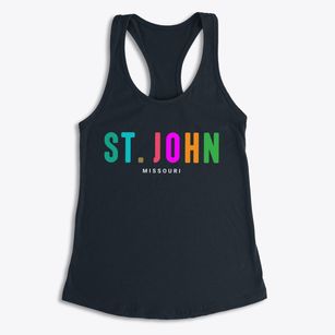 St. John Missouri Color Pop Women's Racerback Tank