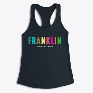 Franklin Pennsylvania Color Pop Women's Racerback Tank