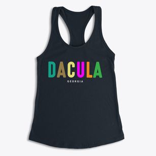 Dacula Georgia Color Pop Women's Racerback Tank