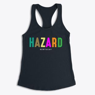 Hazard Kentucky Color Pop Women's Racerback Tank