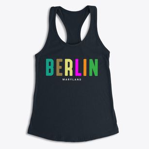 Berlin Maryland Color Pop Women's Racerback Tank