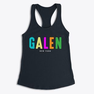 Galen New York Color Pop Women's Racerback Tank