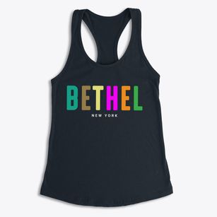 Bethel New York Color Pop Women's Racerback Tank