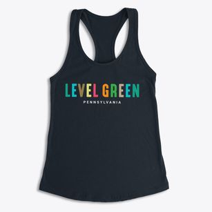 Level Green Pennsylvania Color Pop Women's Racerback Tank