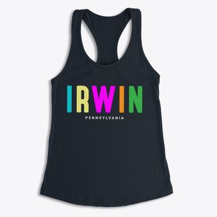 Irwin Pennsylvania Color Pop Women's Racerback Tank