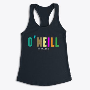 O'neill Nebraska Color Pop Women's Racerback Tank