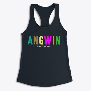 Angwin California Color Pop Women's Racerback Tank