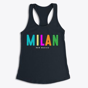 Milan New Mexico Color Pop Women's Racerback Tank