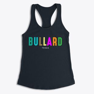 Bullard Texas Color Pop Women's Racerback Tank