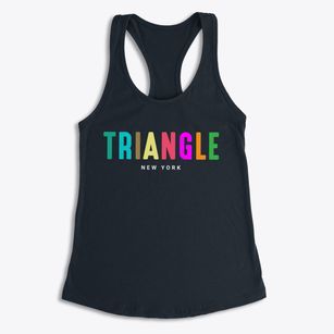 Triangle New York Color Pop Women's Racerback Tank