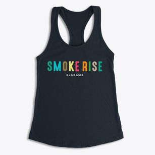 Smoke Rise Alabama Color Pop Women's Racerback Tank