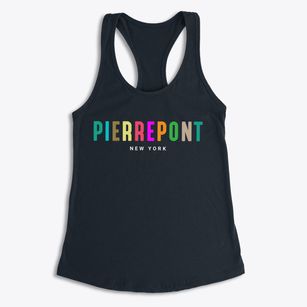 Pierrepont New York Color Pop Women's Racerback Tank