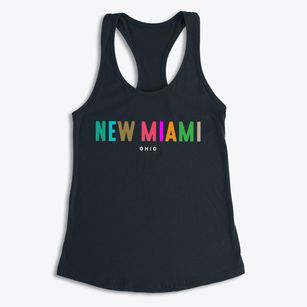 New Miami Ohio Color Pop Women's Racerback Tank
