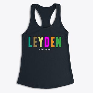 Leyden New York Color Pop Women's Racerback Tank