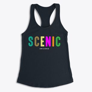 Scenic Arizona Color Pop Women's Racerback Tank