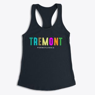 Tremont Pennsylvania Color Pop Women's Racerback Tank