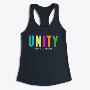 Unity New Hampshire Color Pop Women's Racerback Tank