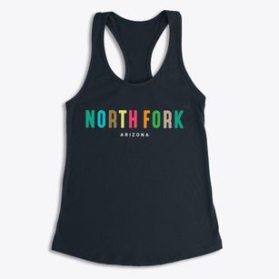 North Fork Arizona Color Pop Women's Racerback Tank