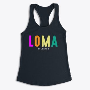 Loma Colorado Color Pop Women's Racerback Tank