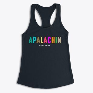 Apalachin New York Color Pop Women's Racerback Tank