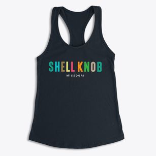 Shell Knob Missouri Color Pop Women's Racerback Tank