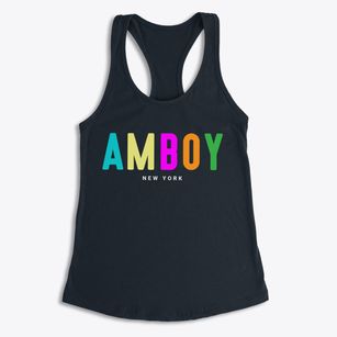 Amboy New York Color Pop Women's Racerback Tank