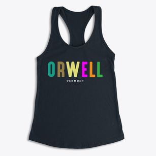Orwell Vermont Color Pop Women's Racerback Tank