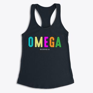 Omega Georgia Color Pop Women's Racerback Tank