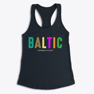 Baltic Connecticut Color Pop Women's Racerback Tank