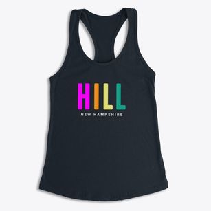 Hill New Hampshire Color Pop Women's Racerback Tank