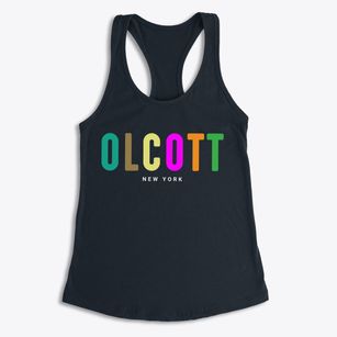 Olcott New York Color Pop Women's Racerback Tank