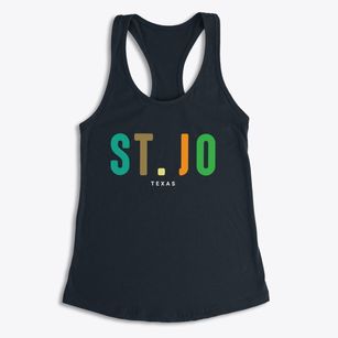 St. Jo Texas Color Pop Women's Racerback Tank