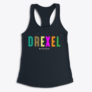 Drexel Missouri Color Pop Women's Racerback Tank