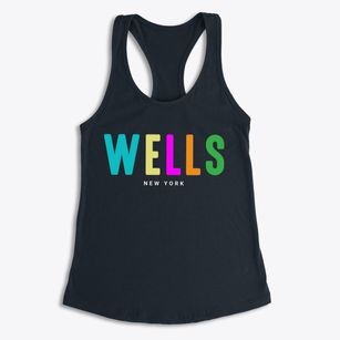 Wells New York Color Pop Women's Racerback Tank