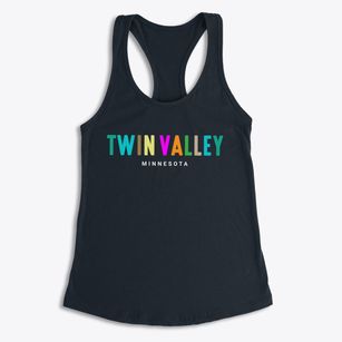 Twin Valley Minnesota Color Pop Women's Racerback Tank