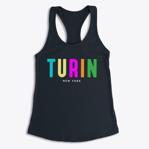 Turin New York Color Pop Women's Racerback Tank