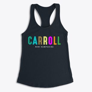 Carroll New Hampshire Color Pop Women's Racerback Tank