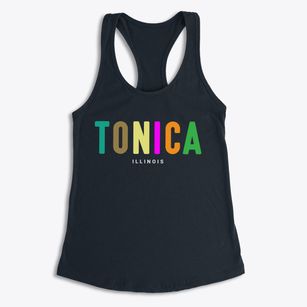 Tonica Illinois Color Pop Women's Racerback Tank