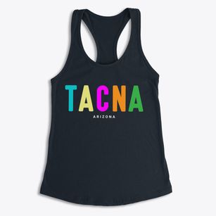 Tacna Arizona Color Pop Women's Racerback Tank