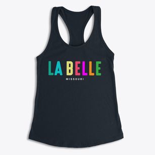La Belle Missouri Color Pop Women's Racerback Tank