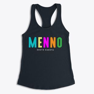 Menno South Dakota Color Pop Women's Racerback Tank