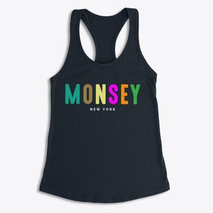 Monsey New York Color Pop Women's Racerback Tank