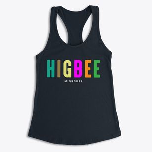 Higbee Missouri Color Pop Women's Racerback Tank