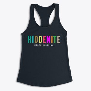 Hiddenite North Carolina Color Pop Women's Racerback Tank