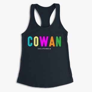 Cowan California Color Pop Women's Racerback Tank