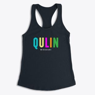 Qulin Missouri Color Pop Women's Racerback Tank