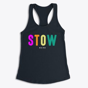 Stow Maine Color Pop Women's Racerback Tank